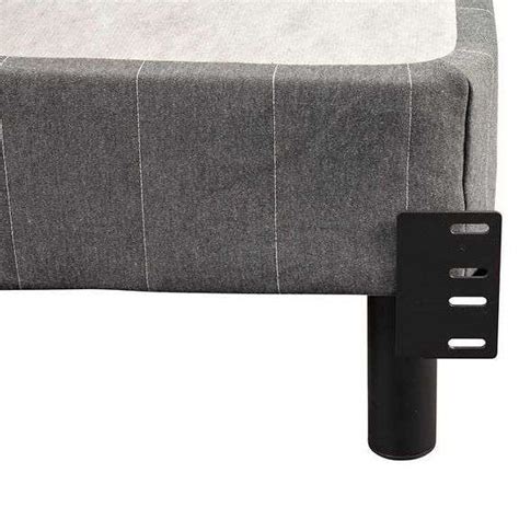 enforce 7 metal box spring with headboard bracket and legs|box spring costco.